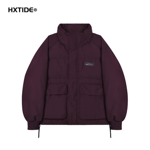 【新品上新】HX 冬季短款立领羽绒服Z100440009101/02 商品图0