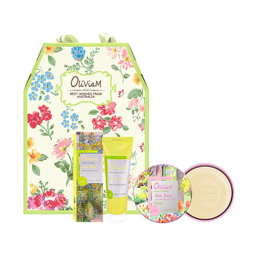 Oliviam澳莉维亚 洗护绿野仙踪茶树2件套礼盒 商品图2