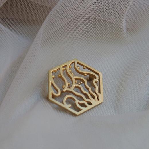 订购8周到｜Joidart-GAUDÍ-黄金梦幻 胸针［西班牙设计师］ 商品图1