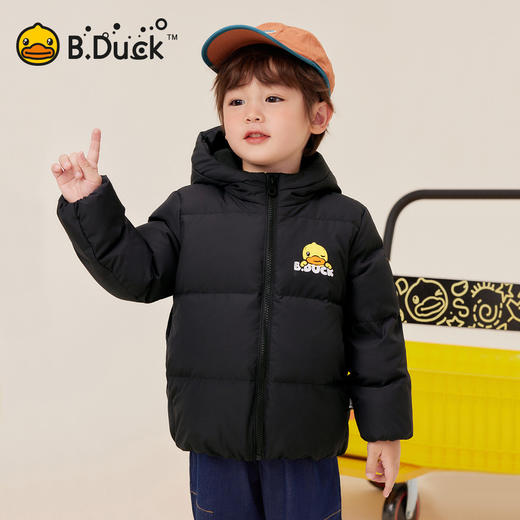 bduck小黄鸭童装冬季男女童羽绒服洋气外套连帽外套90-130 BF5516913 商品图0