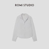 ROMI STUDIO“去繁就简”亚麻棉混纺肌理感软糯法式衬衣RW24ASY0865 商品缩略图0