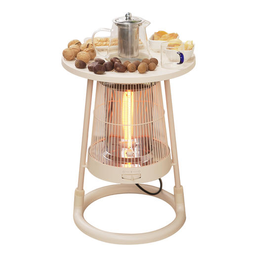 【围炉煮茶取暖器】卡蛙红外围炉取暖器 KW-CHO8N11 360度环绕速暖围炉 防烫材质 可拆卸桌板 2档控温 倾倒断电 降噪无风感 提手防烫材质 商品图5