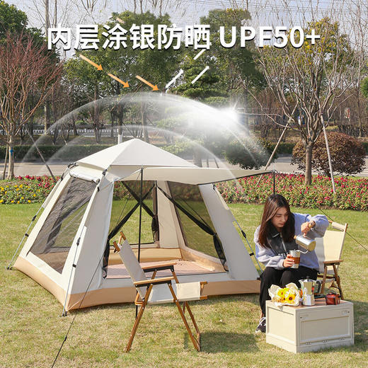 美穗吉家  两门四窗轻奢自动帐篷 商品图3