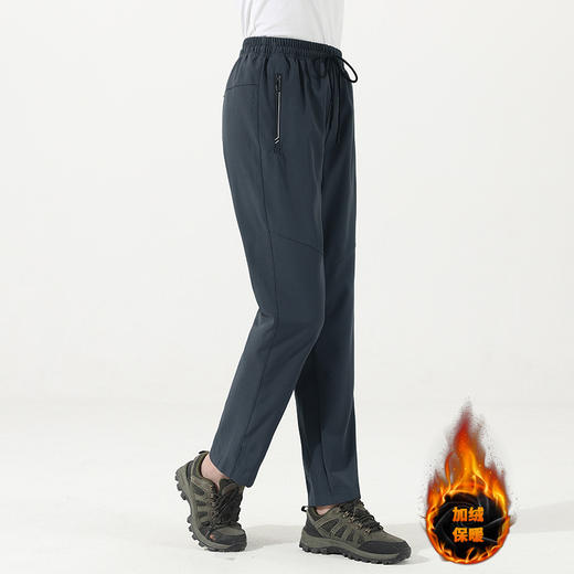 男女情侣同款越野冲锋裤防风登山户外耐磨运动休闲 保暖裤子 商品图3