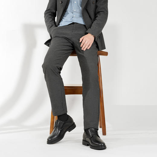 舒乐高皮鞋男正装商务增高皮鞋6cm男鞋黑色结婚新郎婚鞋男款休闲 商品图3