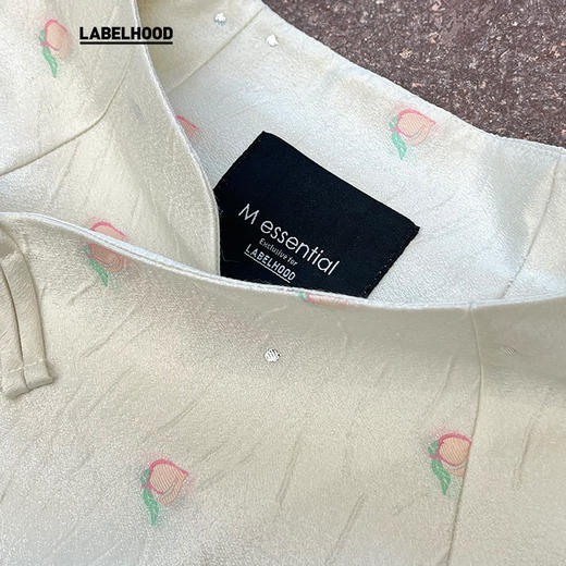 【M ESSENTIAL × LABELHOOD】蕾虎联名时尚桃纹提花上衣 商品图3