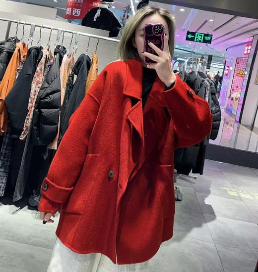 B双面羊毛长款外套41015 冬季 902554048987 商品图0