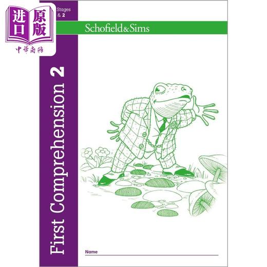 【中商原版】英国S&S教辅 First Comprehension 2 初阶阅读理解 2  7-8岁适用 附电子答案 英文原版 英语阅读练习  商品图0
