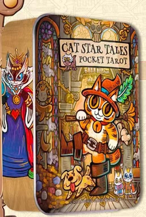 泡面猫丨喵星童话系列塔罗主题插画卡 商品图1