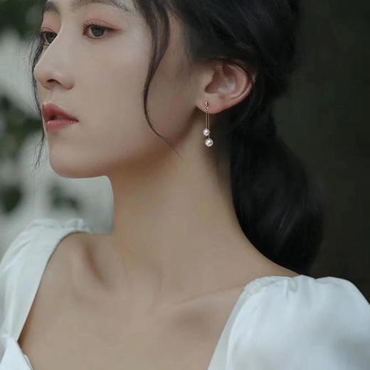 特价流苏珍珠耳线耳坠121908 商品图3