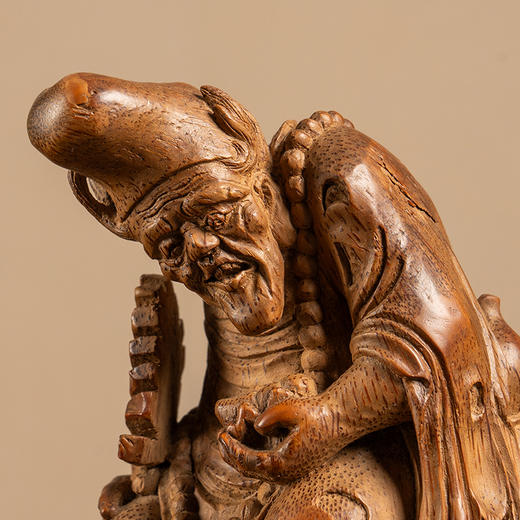 清 竹雕济公像 商品图2