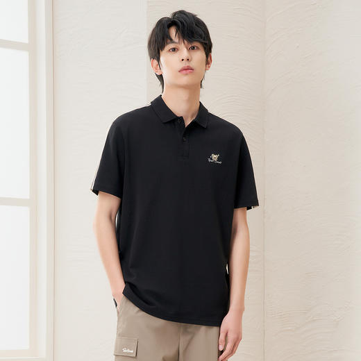 gxg.jeans男装  夏季热卖双色刺绣翻领短袖POLOJ24D242021 商品图1