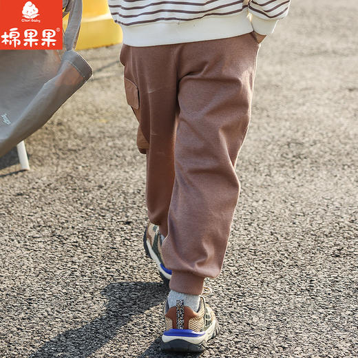 棉果果春季新品商场同款男童针织长裤M112200225134 商品图1