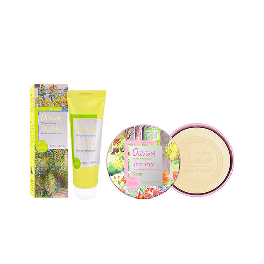 Oliviam澳莉维亚 洗护绿野仙踪茶树2件套礼盒 商品图4