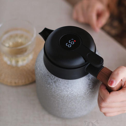  预售7天内发出拾物观心 弱碱水富氢纯钛内胆保温杯+纯钛内胆保温壶，钛内胆（覆钛工艺），500ml1000ml，喝到一口安全、放心热水 商品图5