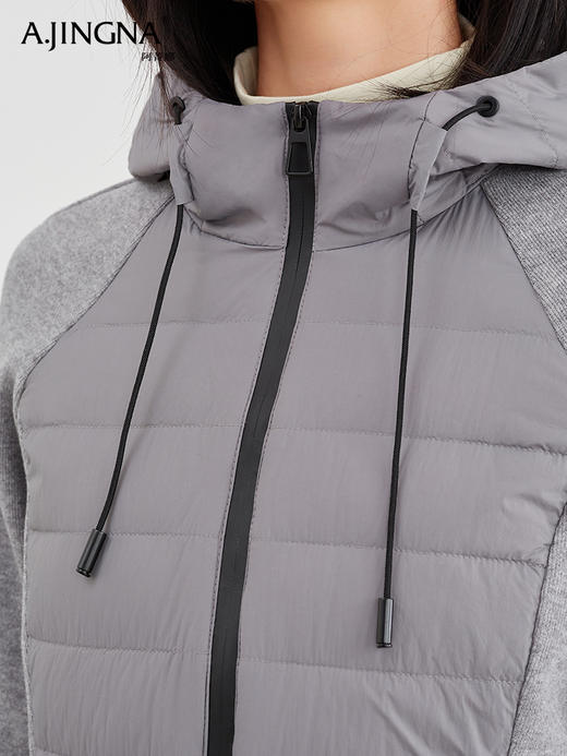 【冬日入场券】阿菁娜修身短款瘦美人羽绒服套装F29D230010 商品图5