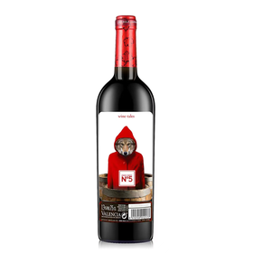 西班牙奥兰小红帽橡木桶干红葡萄酒（五号）