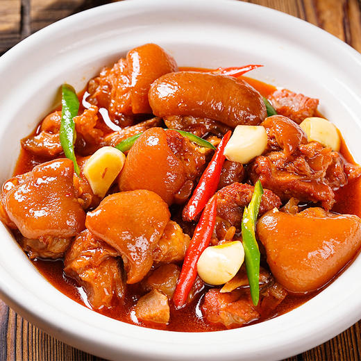 【锅汇食材】黑猪猪蹄块 免切生猪手1kg×2/包 带筋猪爪 农家土猪肉生猪肉猪脚 商品图2