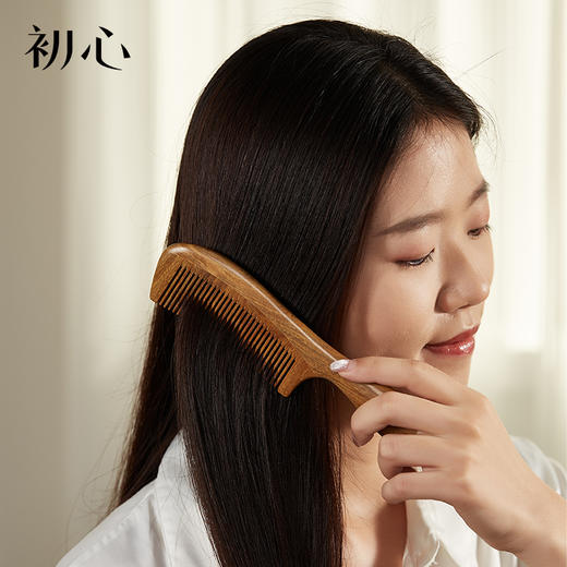 初心| 密齿木梳绿檀紫光檀 商品图0