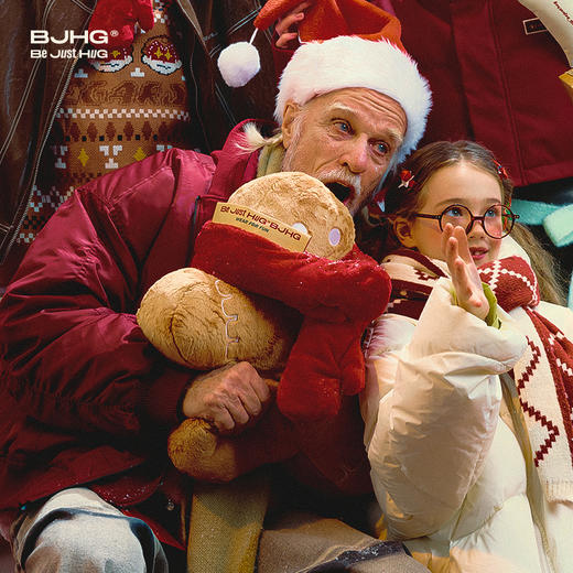 BJHG不计后果圣诞玩偶潮牌可爱氛围感玩具抱枕设计感靠垫男女礼物 商品图3