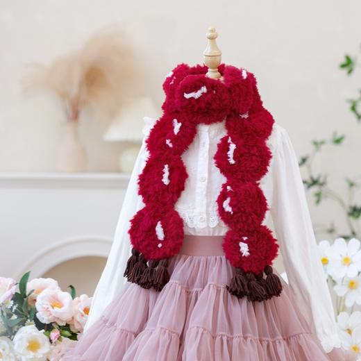 苏苏姐家织萌围巾手工diy编织钩针毛线团自制围巾材料包冬 商品图1