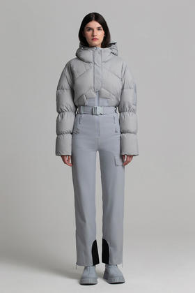 Cordova - Sommet Ski Suit - Lunar - 女装 - 连体滑雪服 - 月白