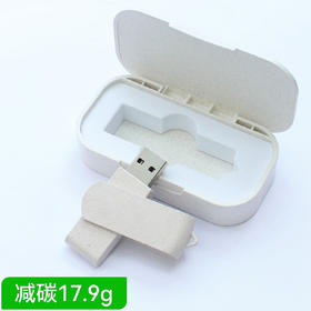 环保麦秸秆U盘