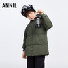 【轻暖0~10℃】男童三防中长款羽绒服冬季新款安奈儿童装EB445625 商品缩略图2
