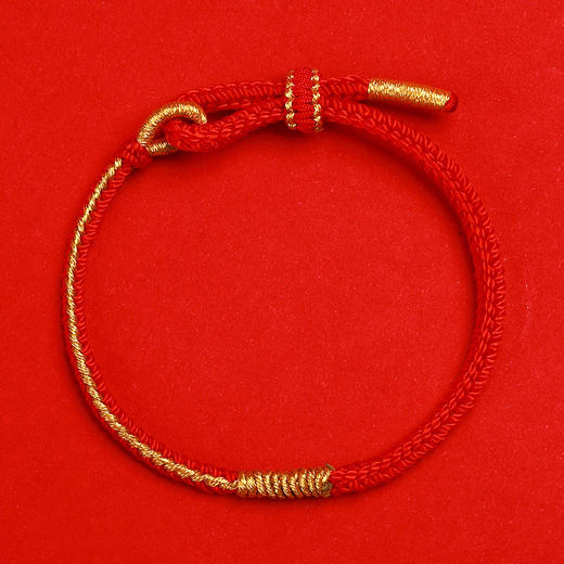 【吉祥如意，阖家欢乐福满门】2025年蛇年本命年红绳手链 男女情侣礼物 手工编织 民族风蛇结红手绳-QQ 商品图7