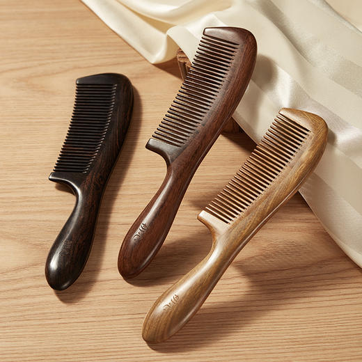 初心| 密齿木梳绿檀紫光檀 商品图1