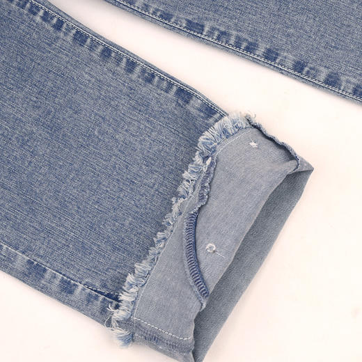 棉果果春季新品商场同款女童弹力牛仔微喇牛仔裤M122200225102 商品图3