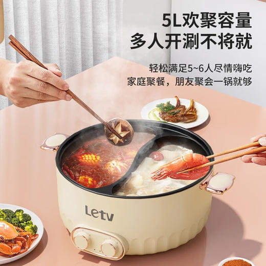 【分仓直发包邮】Letv-液体加热器（鸳鸯电火锅）F736 商品图1