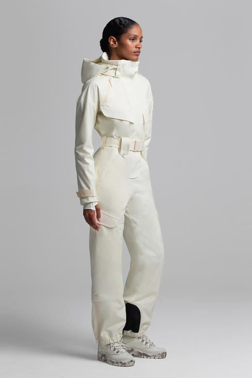 Cordova - Apex Ski Suit - Alabaster - 女装 - 连体滑雪服 - 白色 商品图6