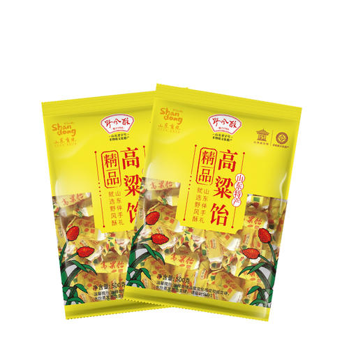 野风酥精品高粱饴500g*2袋 拉丝软糖 商品图1