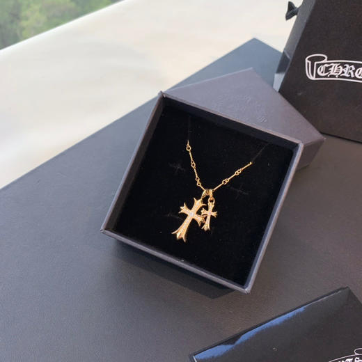 克罗心v金项链毛衣链 商品图6