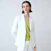 EITIE爱特爱春季新款洋气通勤百搭职业干练纯色西装外套女7703411 商品缩略图2