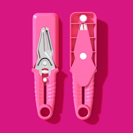 VELOSAN（温仑山）&芭比联名款芭比系列多功能厨房专用剪刀EVPR-01JDB01-G40 商品图3