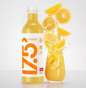 【BF】农夫山泉NFC17.5度100%冷压榨橙汁900ml
