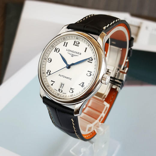 【95新】LONGINES 浪琴名匠系列L2.628.4.78.3自动机械机芯38.5MM（男款）日期显示111224NJS01 商品图2