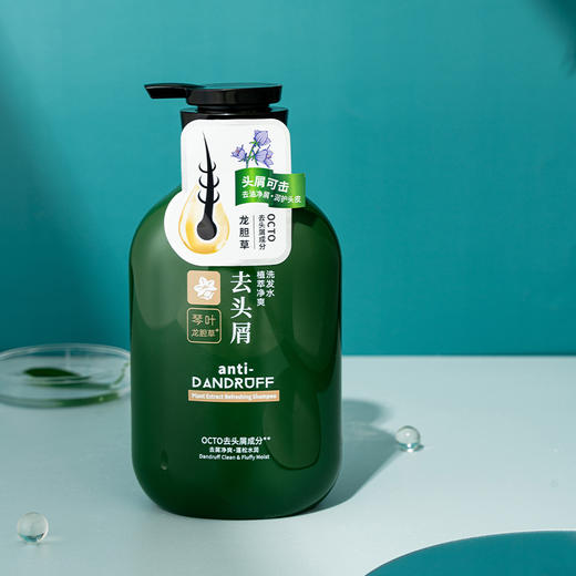 琴叶龙胆草去头屑植萃净爽洗发水500ml 商品图1