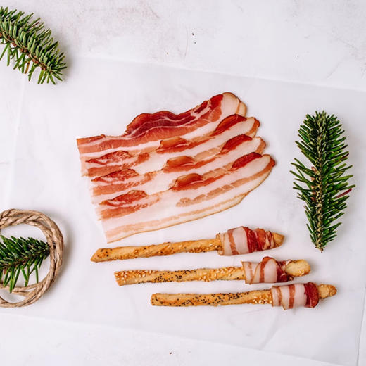 荷美尔惠选培根2kg(114868)汉堡培根片烧烤意面早餐商用披萨用烟熏味培根(顺丰发货) 商品图2