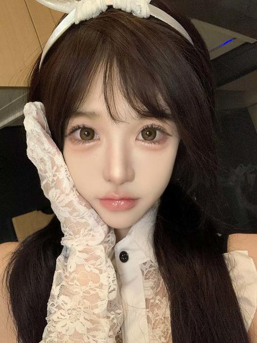 Hanawink 半年抛美瞳 芝士卷 直径14.5mm着色14.2mm 商品图9