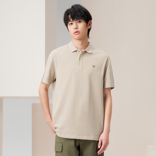 gxg.jeans男装  夏季热卖双色刺绣翻领短袖POLOJ24D242021 商品图2