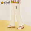 bduck小黄鸭童装女童裤子加绒灯芯绒儿童长裤冬装微喇休闲裤90-130 FF5572017 商品缩略图0