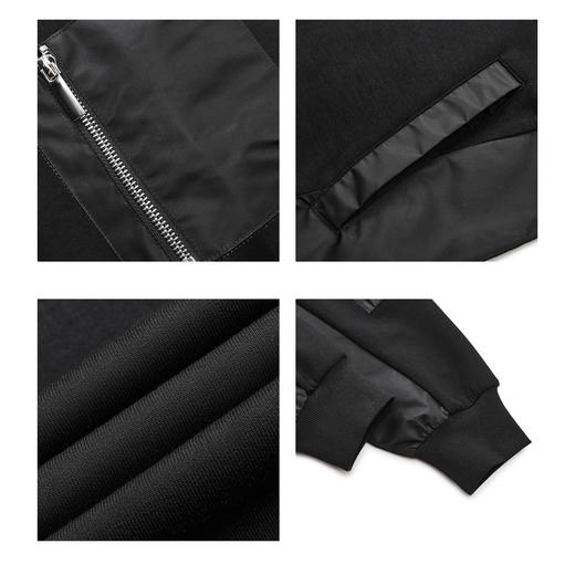 gxg.jeans男装秋季简约连帽卫衣J24X313036 商品图3