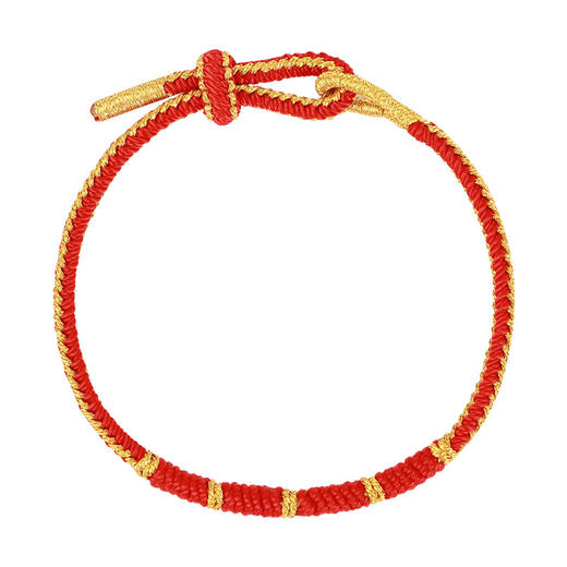 【吉祥如意，阖家欢乐福满门】2025年蛇年本命年红绳手链 男女情侣礼物 手工编织 民族风蛇结红手绳-QQ 商品图4