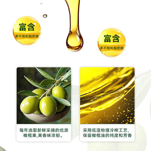 伯爵特级橄榄油750ml/500ml 烟点高油烟少营养多 033712/033711 商品图2