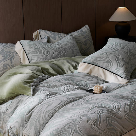 顶柔6D雕花牛奶绒四件套|暖糯舒适牛奶绒，无静电更安睡 商品图11