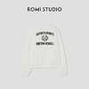 ROMI STUDIO“美式休闲”高支棉圆领宽松印花套头卫衣 RW25SSX0120 商品缩略图1