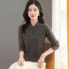 CC-QQH-9165立领毛衣秋冬女小个子2024新款洋气针织上衣打底衫内搭可外穿 商品缩略图1